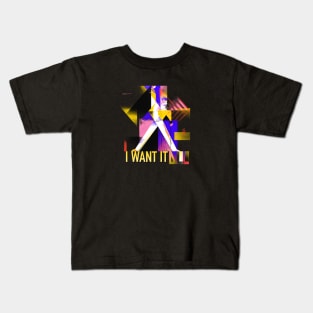 Freddie Mercury I WANT IT ALL Kids T-Shirt